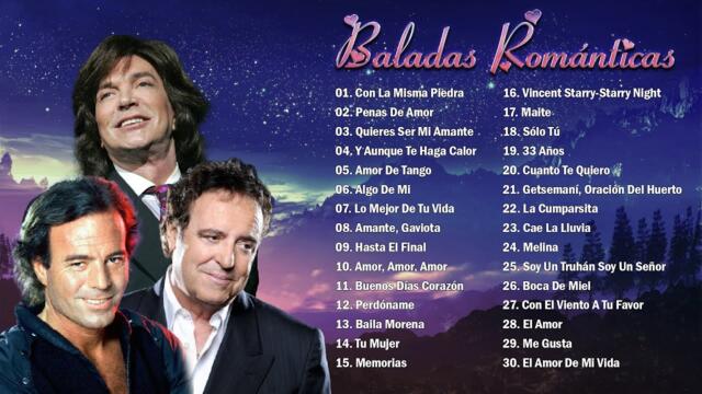 JULIO IGLESIAS, CAMILO SESTO, DYANGO SUS MÁS HERMOSA CANCIONES - 30 GRANDES ÉXITOS