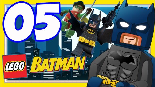 LEGO BATMAN The Video Game Part 5 Penguin & BANE Team Up! Full Chapter 4 (PS3)