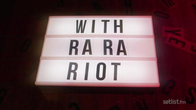 Marquee Memories: Ra Ra Riot Reminisces Seeing U2 Concert