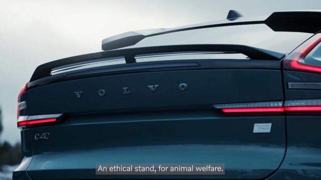 The new Volvo C40 Recharge Pure Electric - Leather-free interior