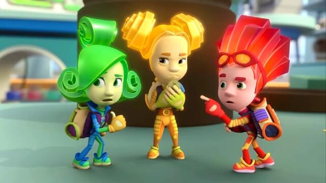 ✌️Фиксики в школе 📐- Сборник (Помогатор, Протез, Машина времени...)