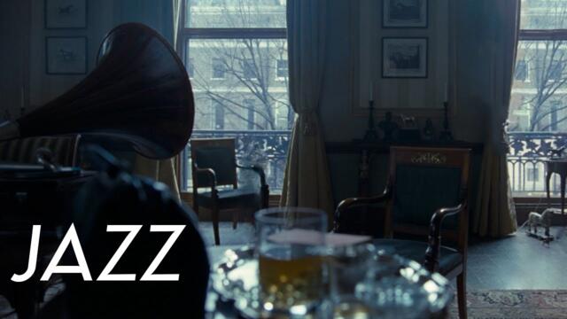 Vinyl Cracking and Retro Jazz | Relaxing Background Music