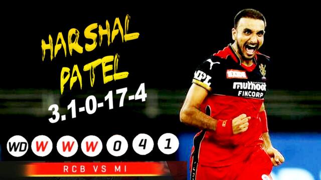 Harshal Patel's hat-trick heroics Against Mumbai Indians | Oneindia Tamil