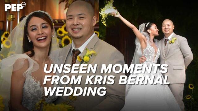 KRIS BERNAL WEDDING VOWS, KISS, AND MORE!