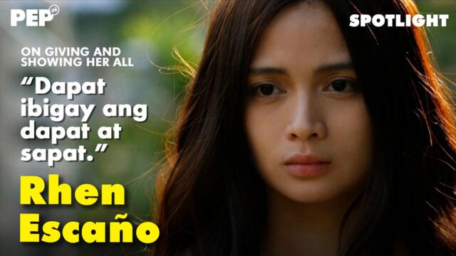 Rhen Escaño on PEP Spotlight