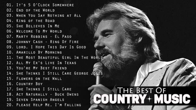 Don Williams, Alan Jackson, John Denver, Kenny Rogers Greatest Hits Collection Full Album HQ