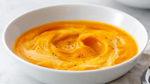 The Coziest Pumpkin Soup For Fall