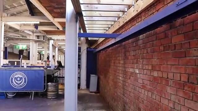 How Portsmouth are bulldozing Fratton Park's North Stand to beat safety concerns and drive up capacity