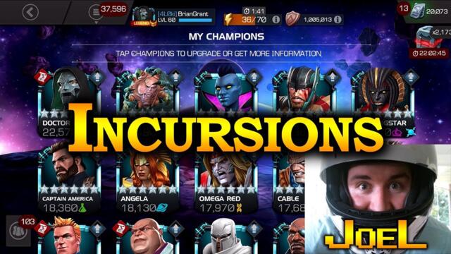 Incursions with Joel FINALLY | Marvel Contest of Champions