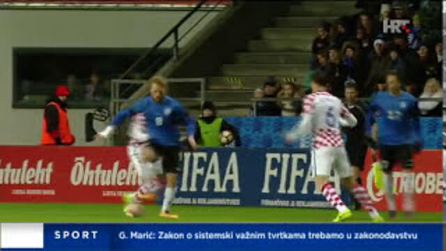 HRT: ESTONIJA - HRVATSKA 3-0 (28. 3. 2017.) prijateljska utakmica - izvještaj