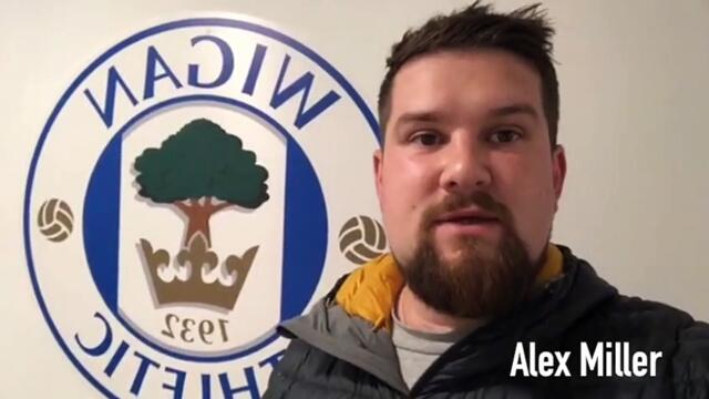 Alex Miller on Wigan Athletic 1 Sheffield Wednesday 2