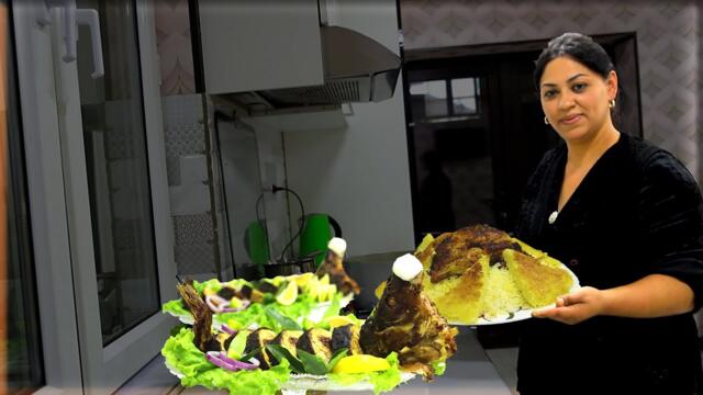 Fish and Chicken Lavangi in a new way, and pilaf is another delicious dish