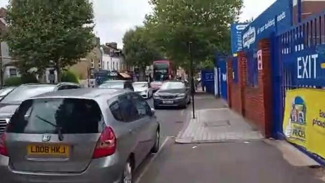 Huge queues for petrol stations in London