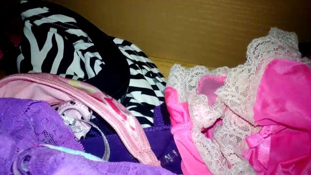 My panty collection a small peek ;) I'm XS hun