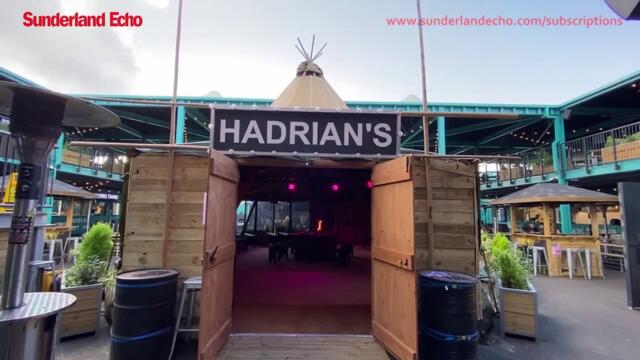 First look inside Hadrian's Tipi at Stack Seaburn
