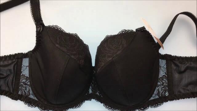 Ava AV1261 Breeze Full Cup Bra Black