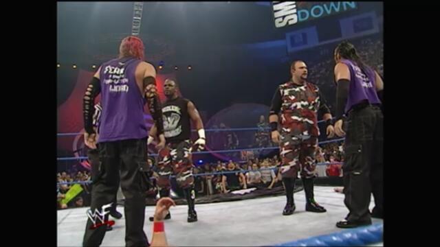 The Dudley Boyz vs Christian & Edge  WWF Tag Team Championship