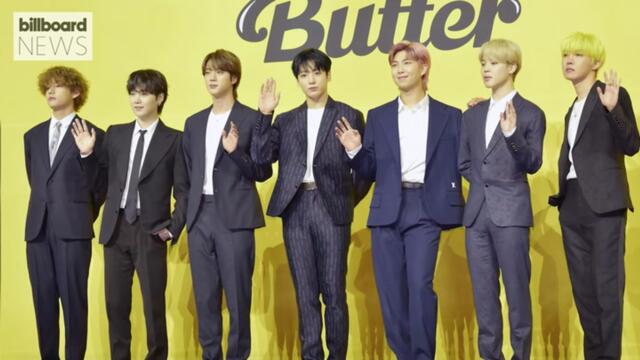 BTS Scores First Rock Airplay Charts Spot With Coldplay Collab ‘My Universe’ | Billboard News