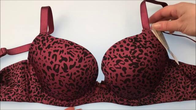 Parfait 4801 Jeanie Plunge Bra Panther Print