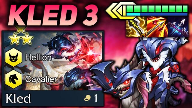 3 STAR KLED CARRY WITH 8 HELLIONS IS WORLDS WINNING COMP!! | Teamfight Tactics Patch 11.19