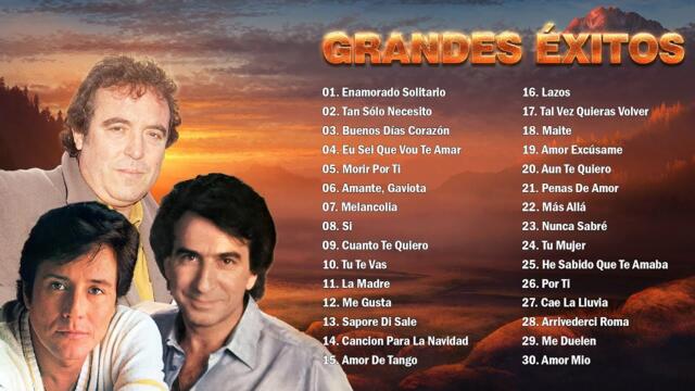 MANOLO OTERO, JOSÉ LUIS PERALES, DYANGO MIX 30 SUPER ÉXITOS ROMÁNTICOS DEL RECUERDO