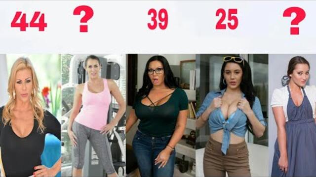 Top 50 Pornstars with age in 2020 famous pornstar