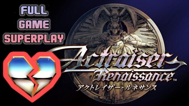 Actraiser Renaissance pt. 7 Death Heim FULL GAME SUPERPLAY