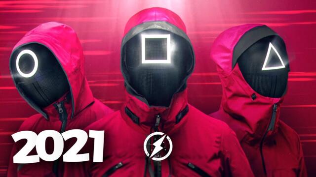 Music Mix 2021  ○△□ Squid Game Remix 🎧 EDM Remixes of Popular Songs