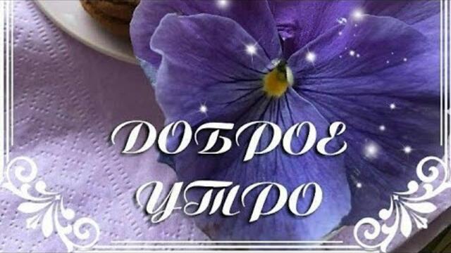 С ДОБРЫМ УТРОМ 🍰☕  Самого чудесного дня вам🌹