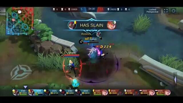 Funny Moment Lancelot vs Hanzo - Mobile Legend
