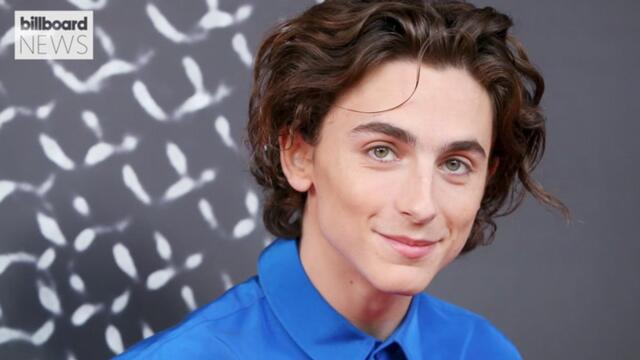 Timothee Chalamet Shares First Look at ‘Wonka’ | Billboard News