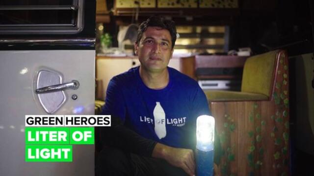 Green Heroes: Light bottles for less privileged areas