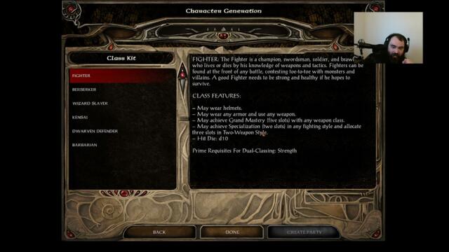 Baldur's Gate Class Guide