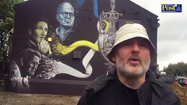 LUFC Mural Guiseley