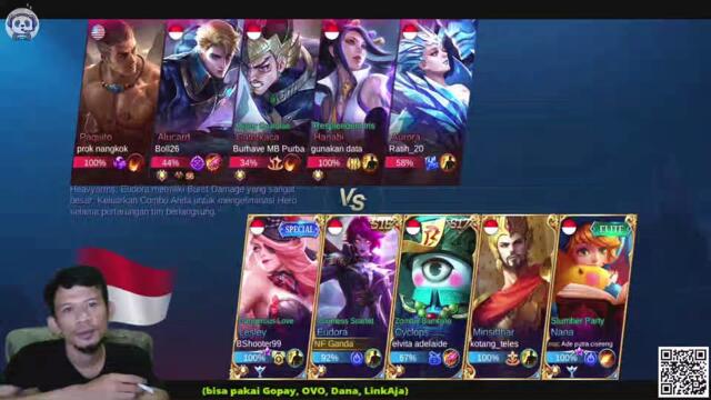 Eudora kena bully 2021 - Gameplay Mobile Legends - Battle Moment
