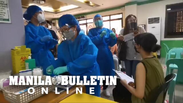 Minors receive COVID-19 vaccine at Las Piñas District Hospital