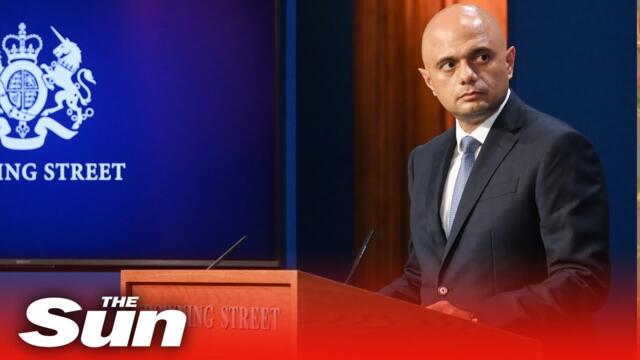 Live: Health Minister Sajid Javid news conference as UK Covid-19 cases on the rise