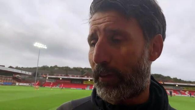 Danny Cowley post-Accrington draw