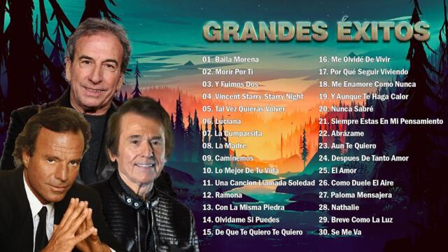 JULIO IGLESIAS, JOSÉ LUIS PERALES, RAPHAEL MIX 30 SUPER ÉXITOS ROMÁNTICOS DEL RECUERDO