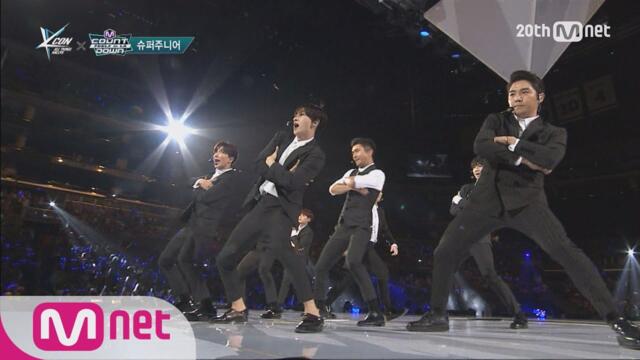 Super Junior(슈퍼주니어) - 'SORRY, SORRY' M COUNTDOWN - FEELZ in LA 150813 EP.437