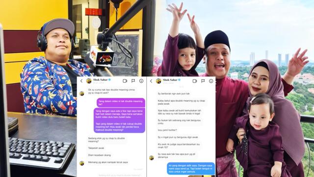 Shuk Sahar kena lagi... tapi kali ni nafi bergurau ‘double meaning’ dengan wanita masa jadi DJ radio