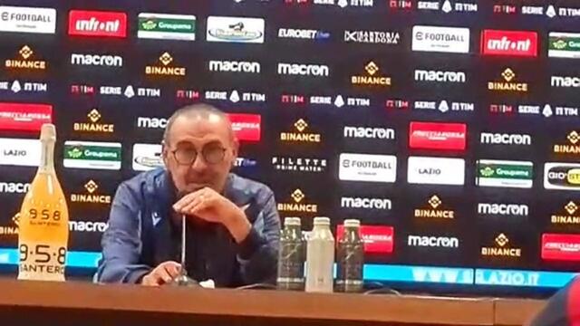 LAZIO-FIORENTINA | CONFERENZA STAMPA SARRI | 1-0, PEDRO
