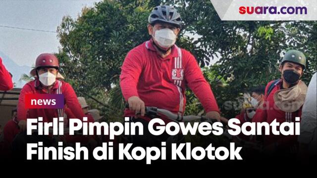 Raker KPK Hari Ketiga di Sleman, Firli Pimpin Gowes Santai Finish di Kopi Klotok