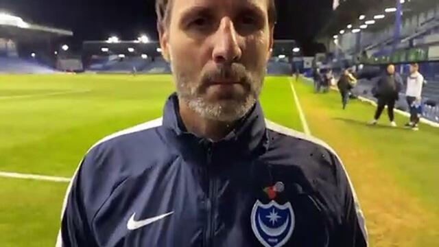Danny Cowley post Harrow Borough FA Cup win