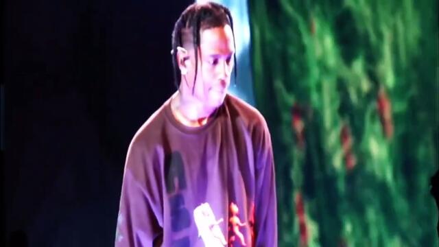 Travis Scott Acknowledges Ambulance in Crowd and Continues the Show at Astro world Fest