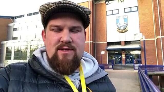 Alex Miller on Sheffield Wednesday 0 Plymouth Argyle 0