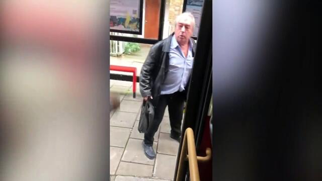Bus driver racist abuse in Hackney
