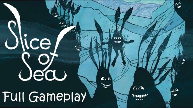 Slice of Sea - Full Gameplay Walkthrough & Ending | hand-drawn puzzle adventure game