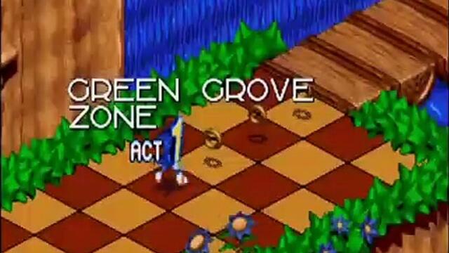 Sonic 3D Blast: Green Grove Zone Act 1