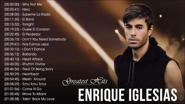 Enrique Iglesias Greatest Hits Playlist 2021 - Enrique Iglesias Best Songs Album Ever